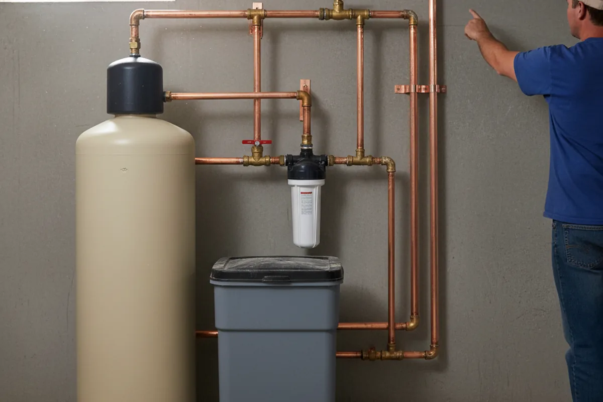 Whole-house water treatment system installed in Amelia
